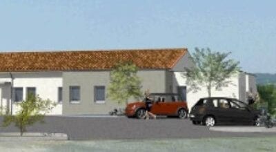 Maison des associations, bureaux A.D.M.R à Brens dans le Tarn